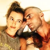 Adam Levine Just Shaved Head