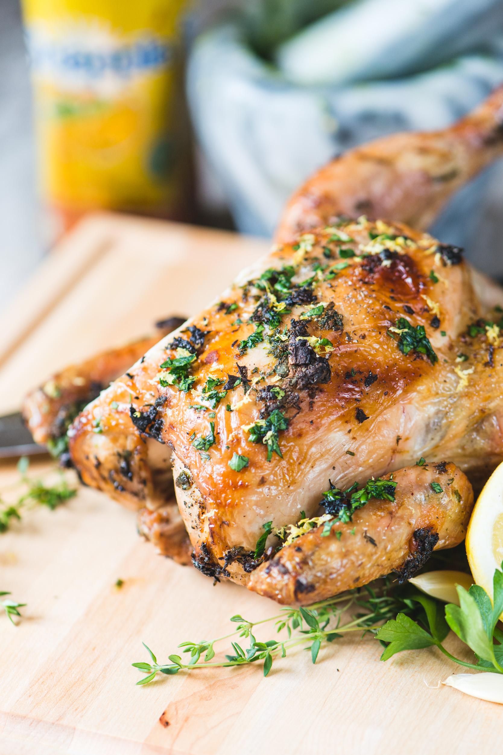 Lemon and Herb Beer Can Chicken | Beer + Chicken = The Best-Tasting ...