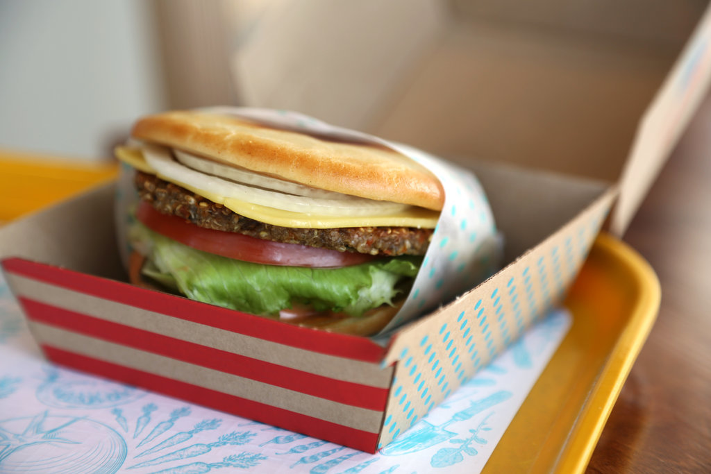 Single Gluten-Free, Vegan Burger ($3)