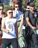 Beckhams Coolest Crew Take Disneyland