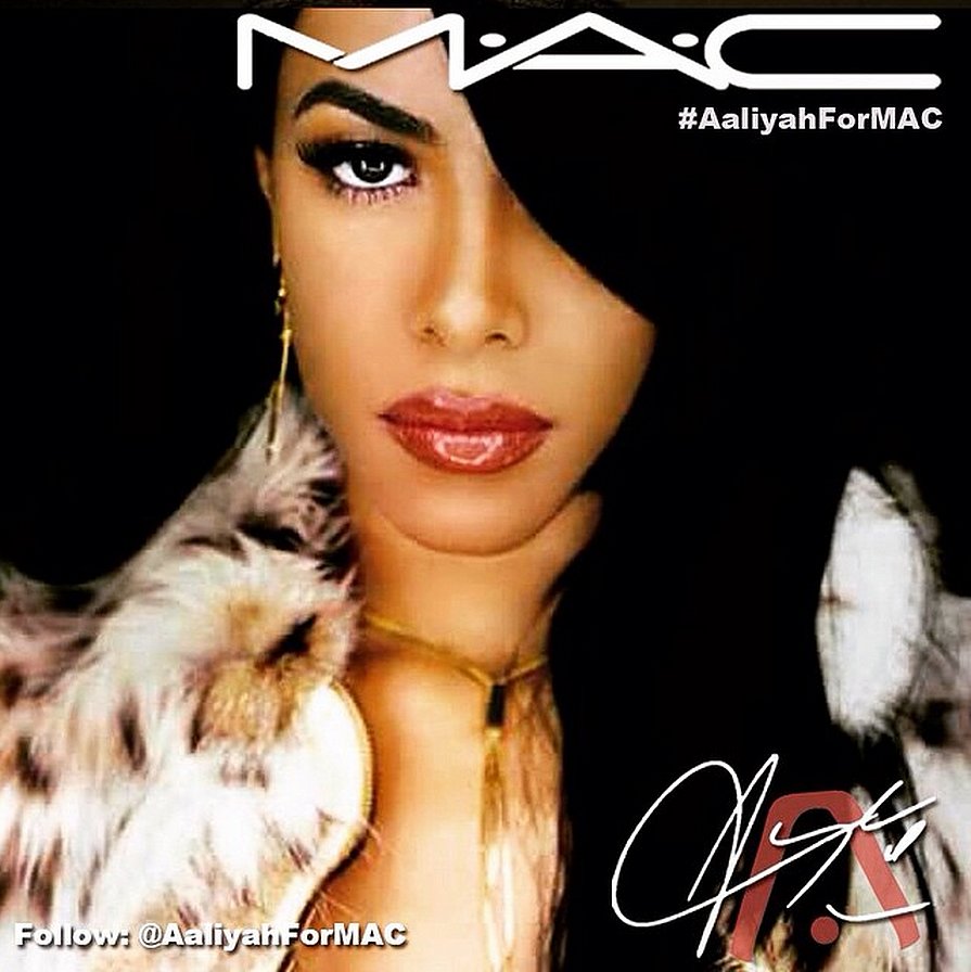 Campaign For Mac Cosmetics Aaliyah Collection POPSUGAR