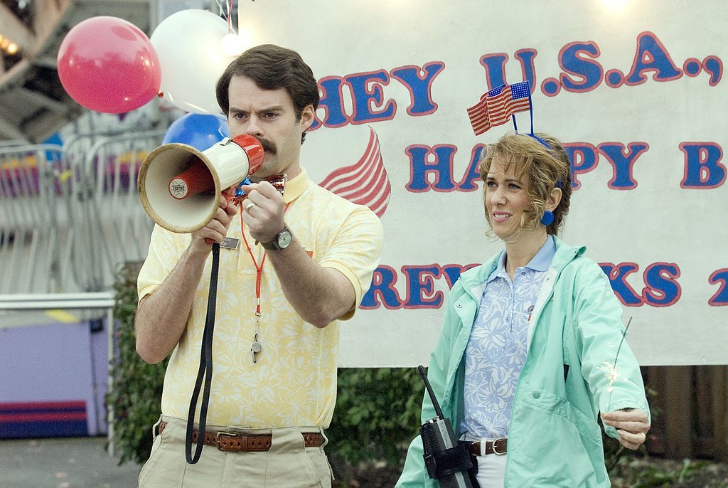 Bill Hader and Kristen Wiig in Adventureland