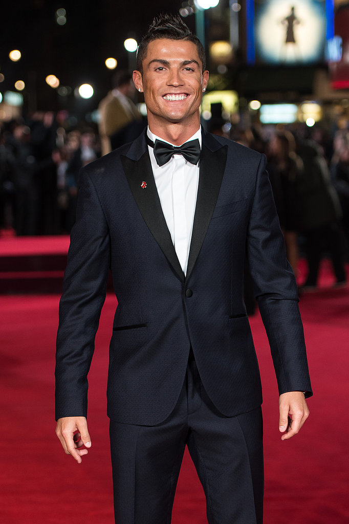 Cristiano Ronaldo and His Son at the Premiere of Ronaldo ...