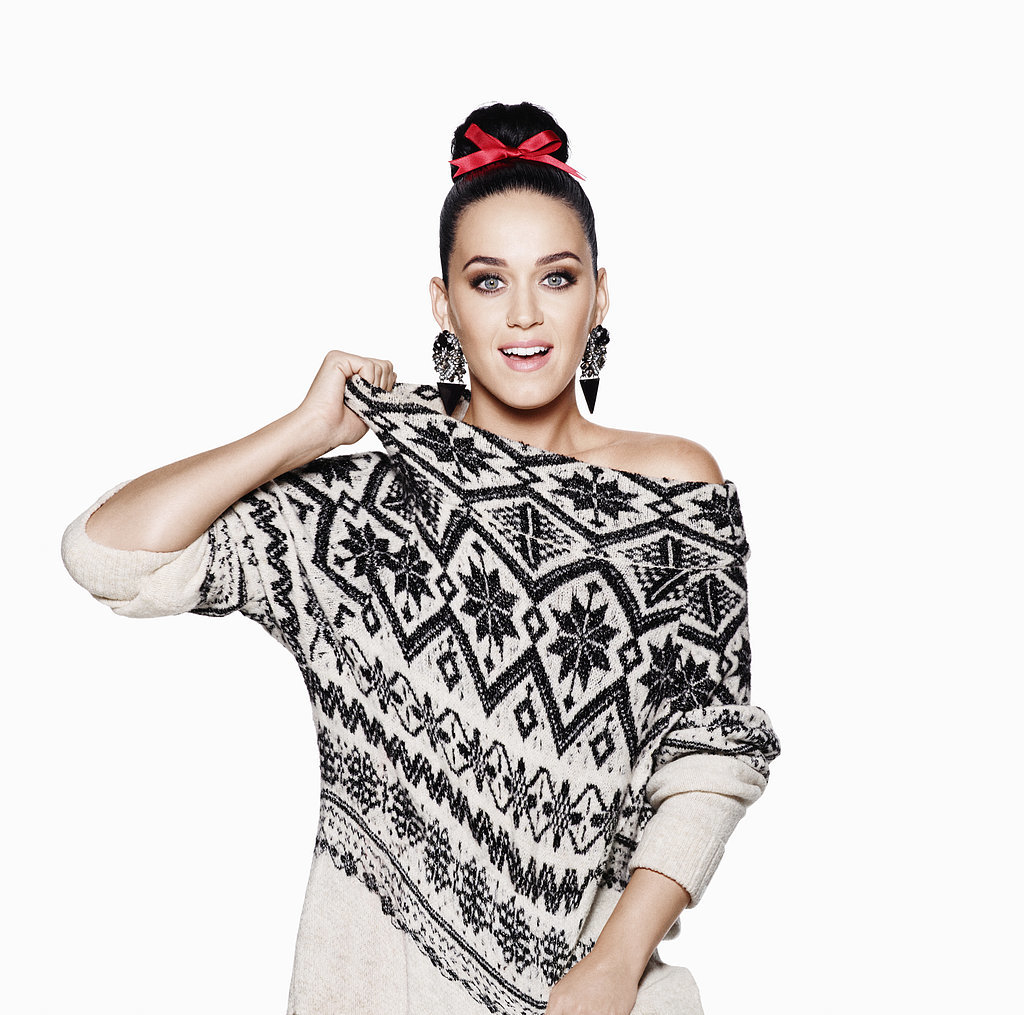 Sweet sweater, Katy!