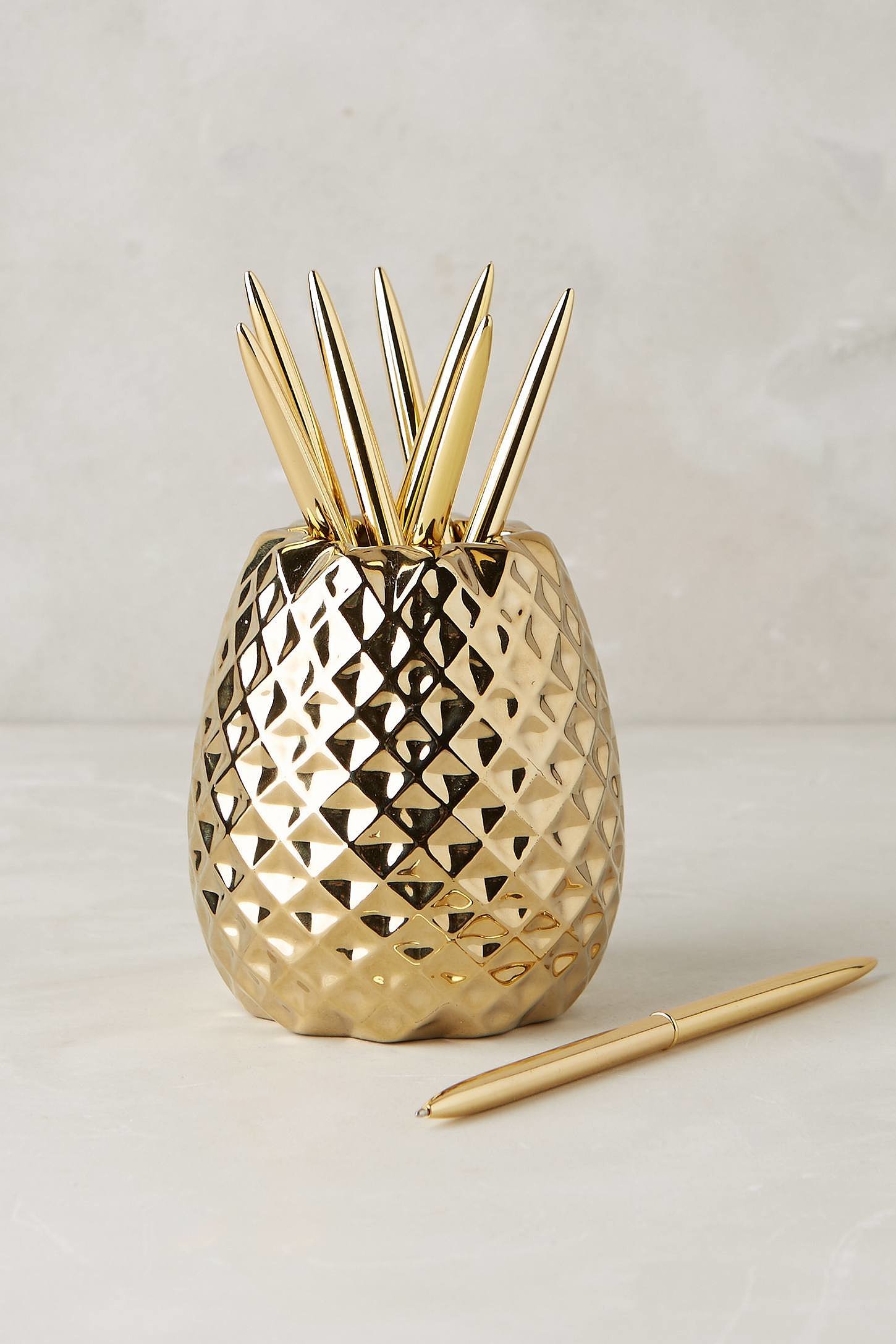 Pineapple Pencil Holder 38 Ts For Wordsmiths And Aspiring Novelists Popsugar Love And Sex 4046