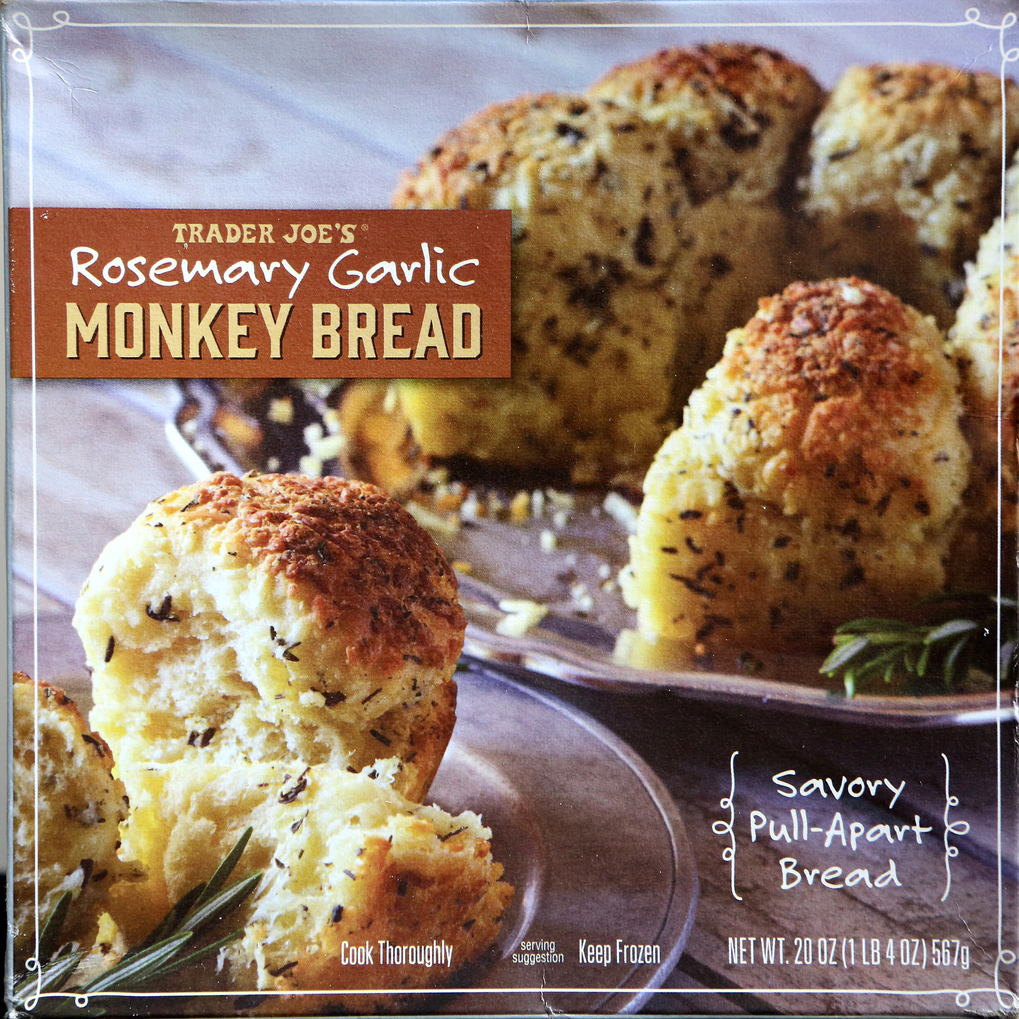 On the Fence Rosemary Garlic Monkey Bread (5) Pick Up This, Not