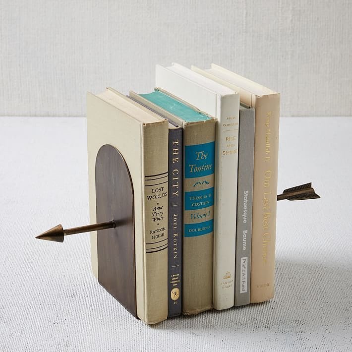 west elm marble bookends