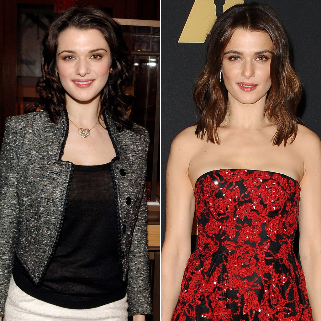 Rachel Weisz in 2005 and 2015