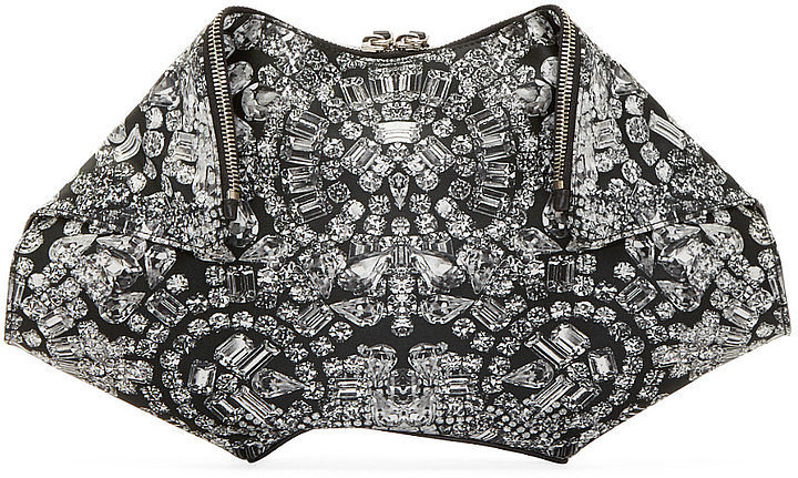 Alexander McQueen Jewel Large De Manta Clutch  ($368)

