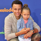 Stephen Curry Spitting Image Daughter