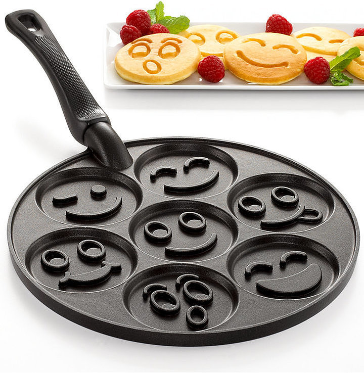 Nordicware Smiley Faces Pancake Pan 50 Lovely Items For the Perfect