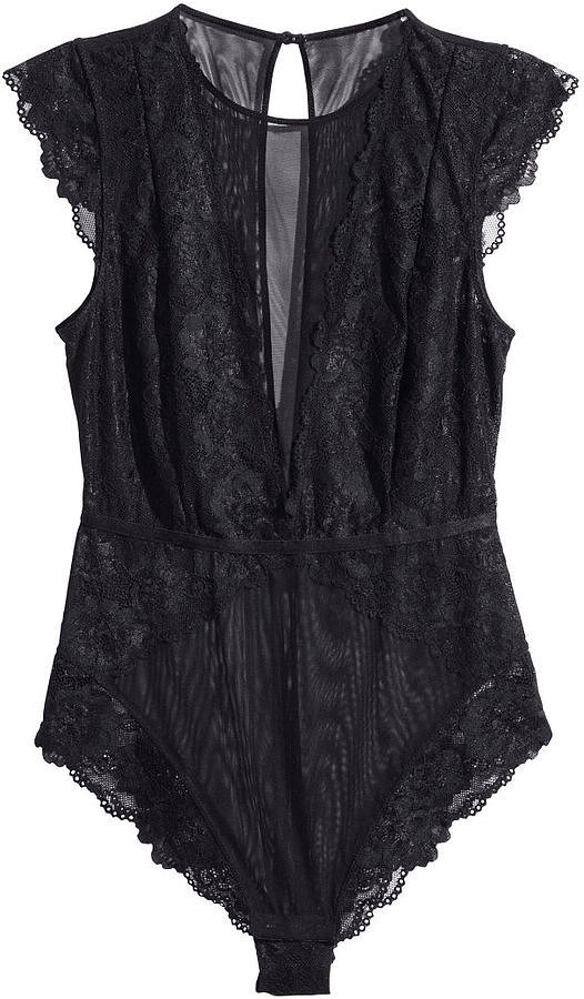 H&M Lace Bodysuit ($30)
