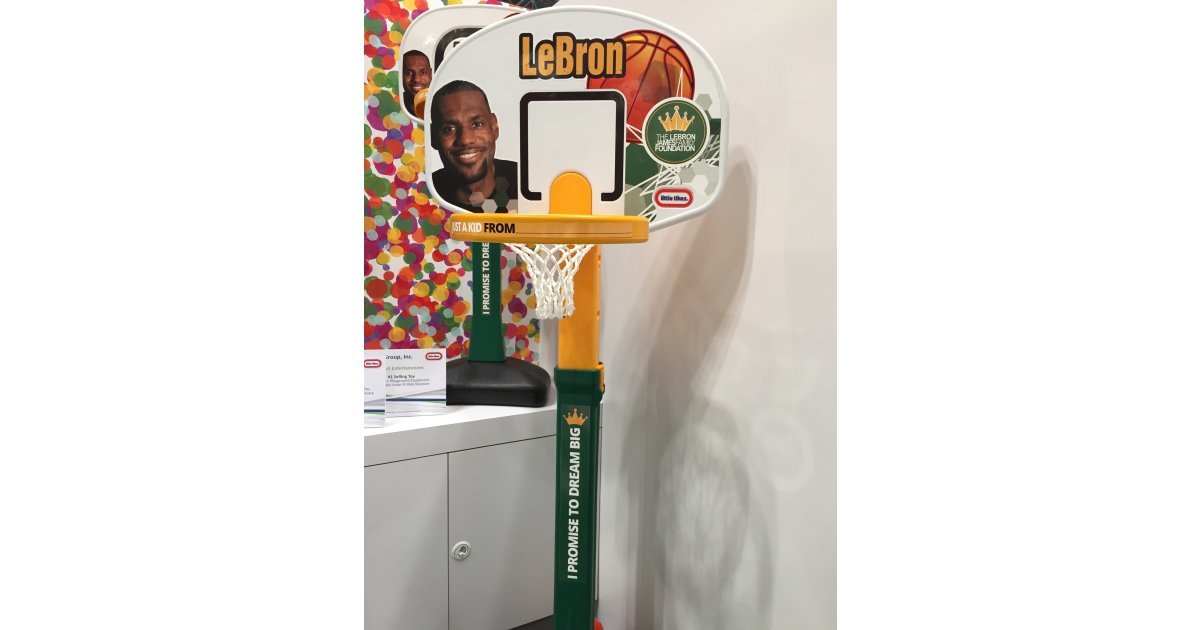 lebron mini hoop