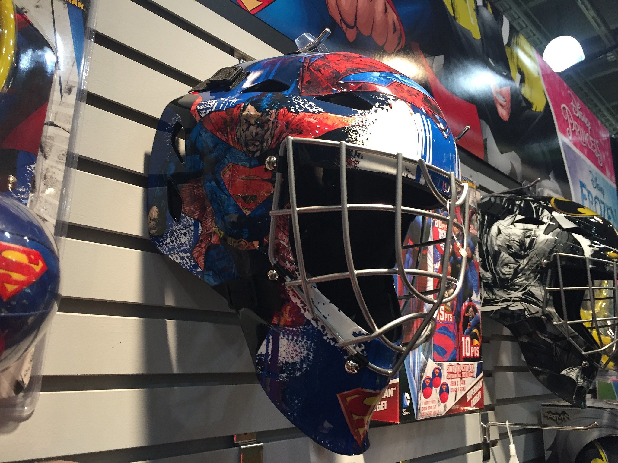 Franklin Superman Street Hockey Goalie Mask See All 170+ BrandNew