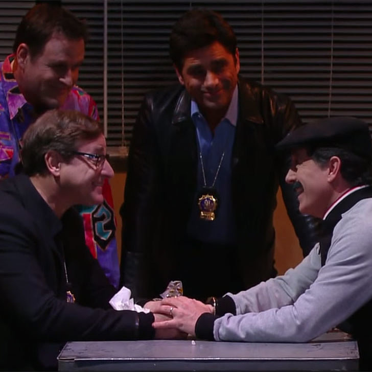 Full House Cop Parody Video on Stephen Colbert 2016 POPSUGAR