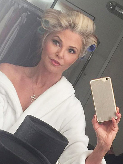Christie Brinkley Wearing Rollers, and More of the Week's Best Hair ... Christie Brinkley Wearing Rollers, and More of the Week's Best Hair ...
