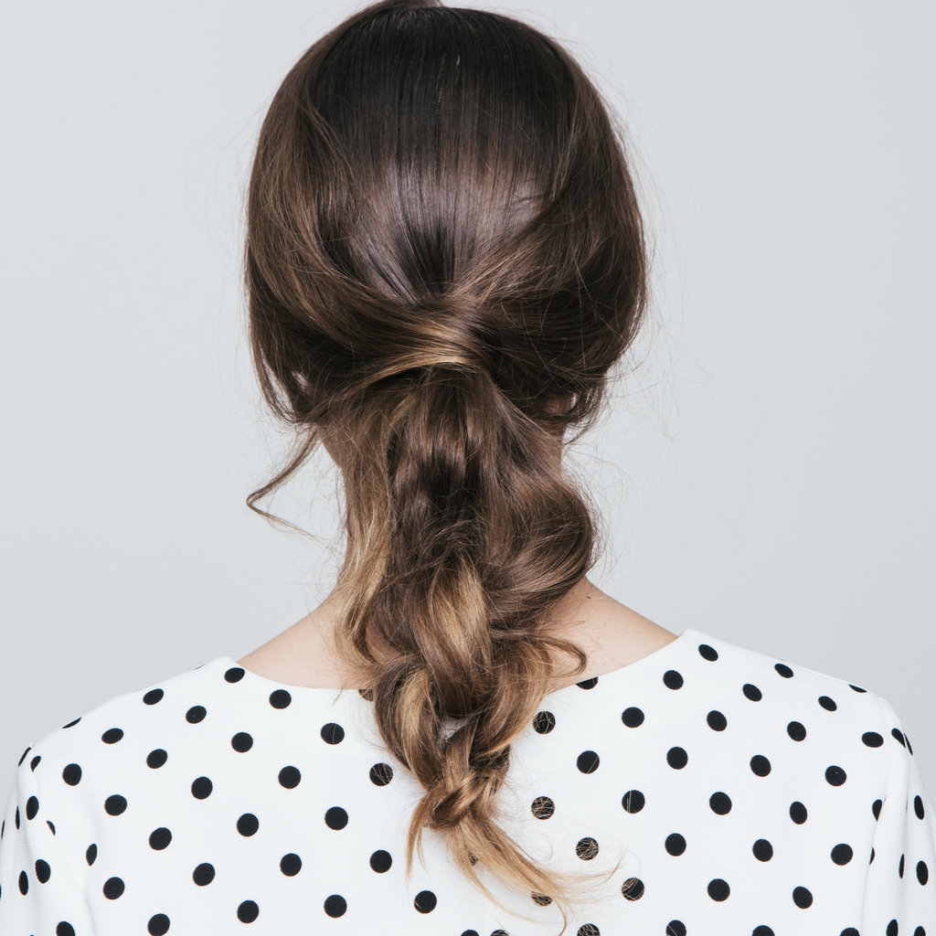 Tie a Knot Hair Style How To POPSUGAR Beauty Australia