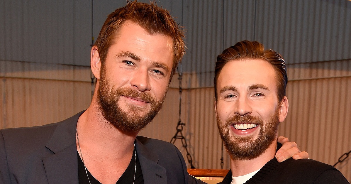 Chris Hemsworth and Chris Evans at the MTV Movie Awards 2016 - POPSUGAR