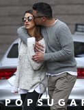 Jessica Alba and Cash Warren Nuzzle Up to One Another in Aspen