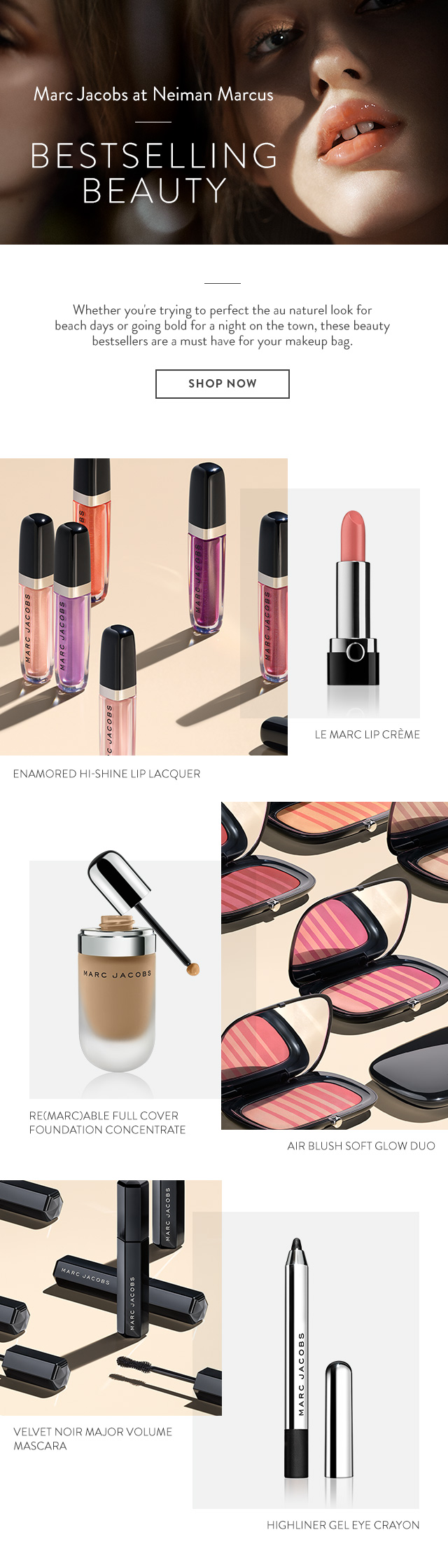 Marc Jacobs Beauty at Neiman Marcus