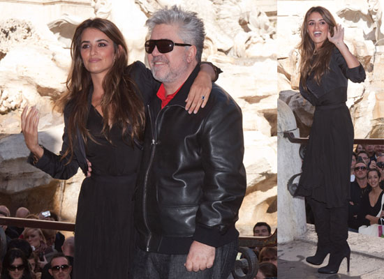 Photos of Penelope Cruz And Pedro Almodovar Promoting Broken Embraces in Rome Photos of Penelope Cruz And Pedro Almodovar Promoting Broken Embraces in Rome