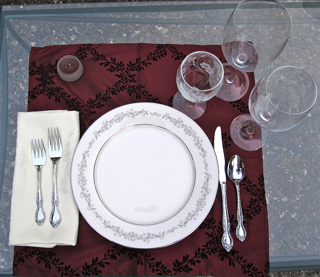 How To Set a Formal Place Setting POPSUGAR Food
