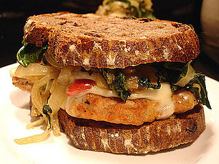 Recipe For Chicken Sandwich With Roasted Peppers, Onions, and Southern Greens Recipe For Chicken Sandwich With Roasted Peppers, Onions, and Southern Greens