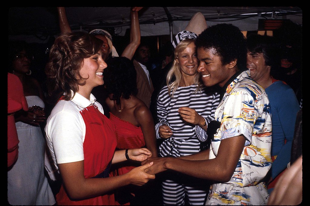 Michael danced with Tatum O'Neal at a party in July 1979.
Michael danced with Tatum O'Neal at a party in July 1979.