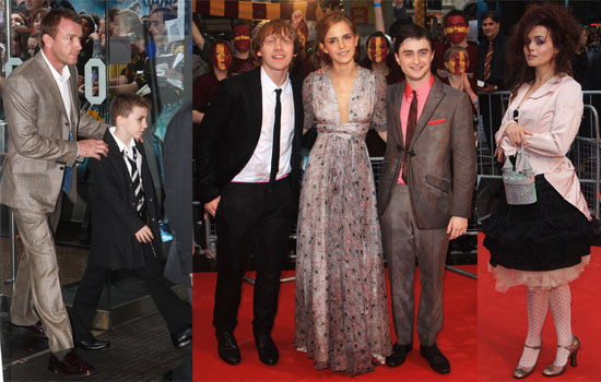 Photos of Daniel Radcliffe, Rupert Grint, Emma Watson, Guy and Rocco Ritchie at Harry Potter and the Half-Blood Prince Photos of Daniel Radcliffe, Rupert Grint, Emma Watson, Guy and Rocco Ritchie at Harry Potter and the Half-Blood Prince