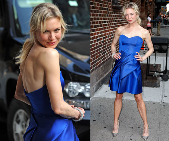 Photos of Renee Zellweger at The Late Show Photos of Renee Zellweger at The Late Show