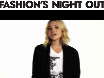 Video of Fashion's Night Out PSA Featuring Sarah Jessica Parker, Ashley Olsen, and More Celebrities Video of Fashion's Night Out PSA Featuring Sarah Jessica Parker, Ashley Olsen, and More Celebrities