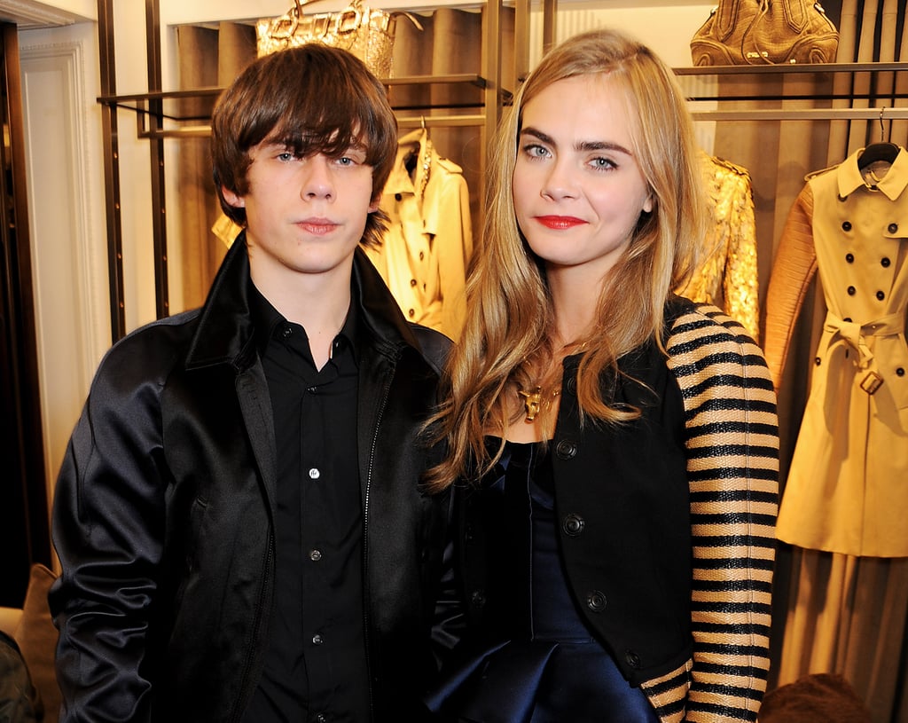 Cara Delevingne with cool, Boyfriend  