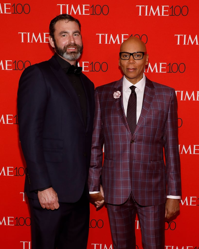 RuPaul with handsome, Husband  Georges LeBar 