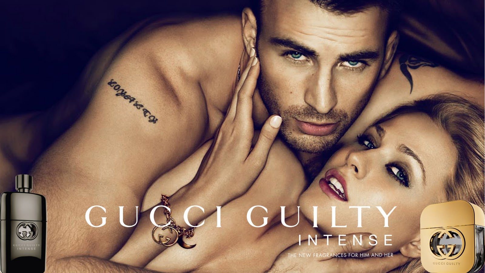 Erotic gucci ads