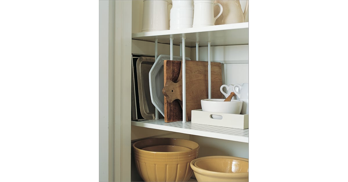 Tension Rod Dividers 15 Things Organized People Have in Their Homes