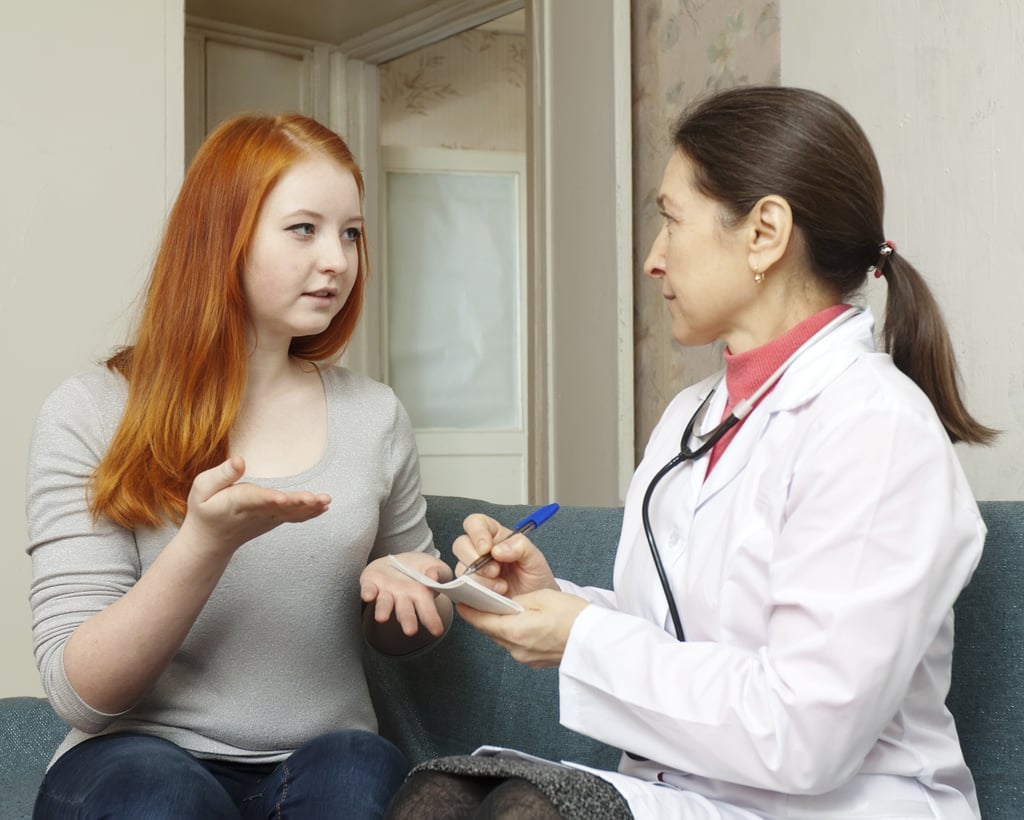 Teen Girl Medical Exam