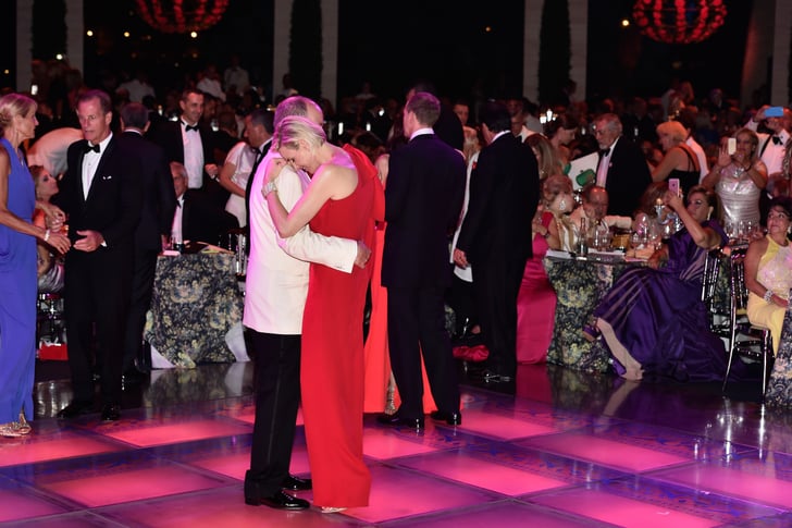 Princess Charlene Of Monaco Jumpsuit Red Cross Ball POPSUGAR Latina