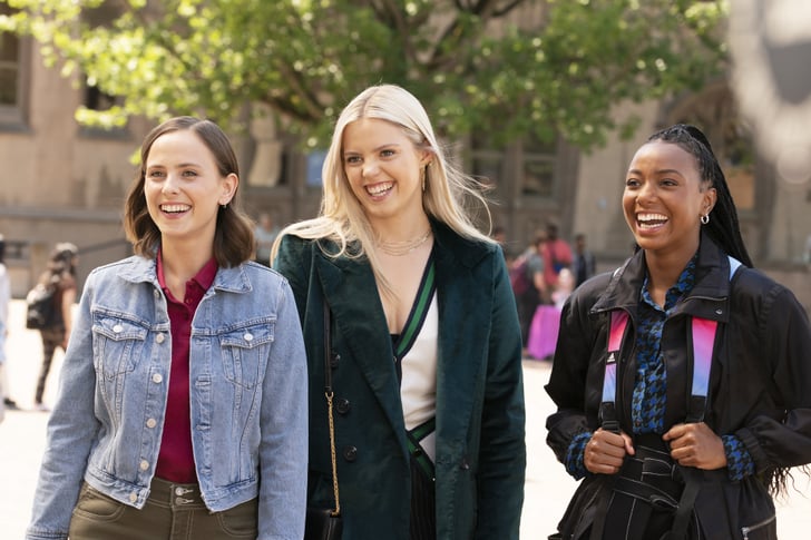 Leighton S Cardigan And Velvet Blazer Leighton Murray S Best Outfits On Sex Lives Of College