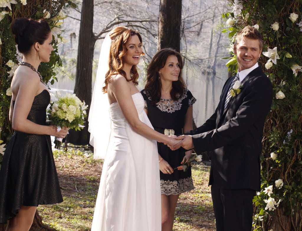 One Tree Hill Wedding Pictures Popsugar Entertainment