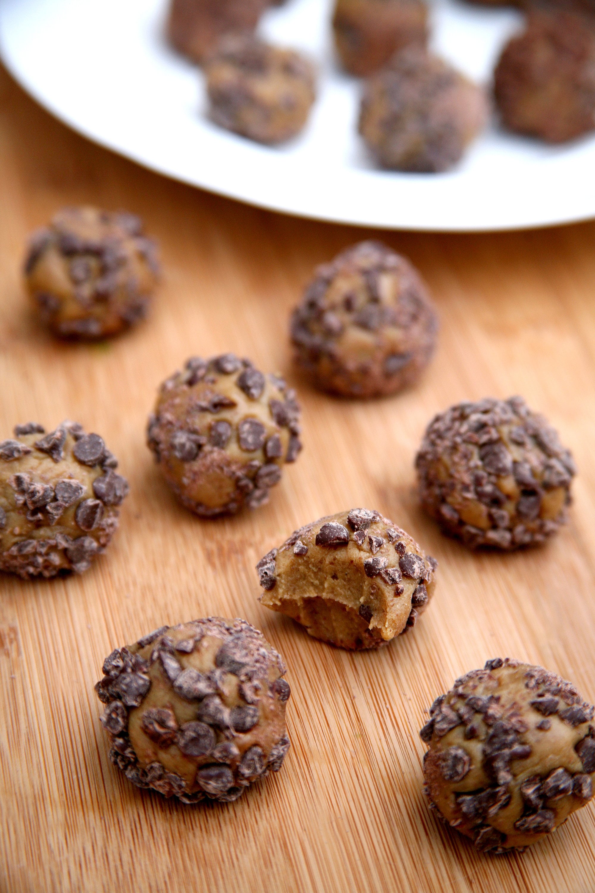 Chocolate Chip Peanut Butter Protein Balls 11 Healthy Protein Balls