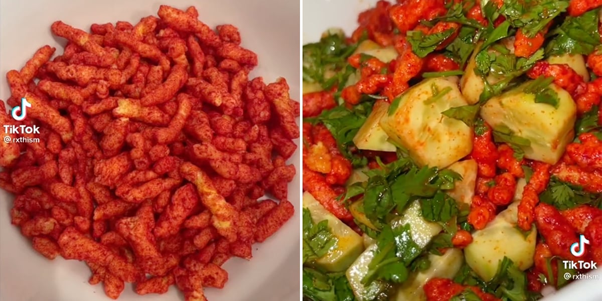 How To Make Hot Cheetos Salad From TikTok Videos PS Food