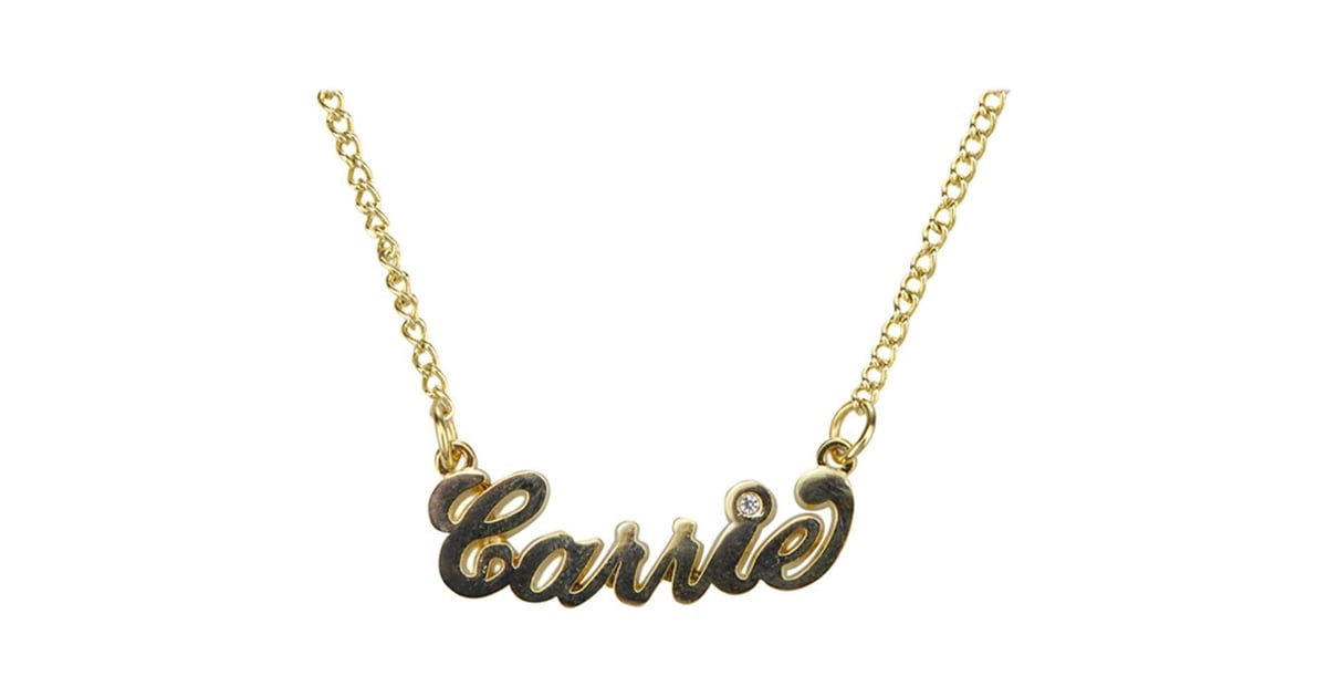 Sex And The City Love Carrie Necklace Sex And The City Gifts Popsugar Entertainment Photo