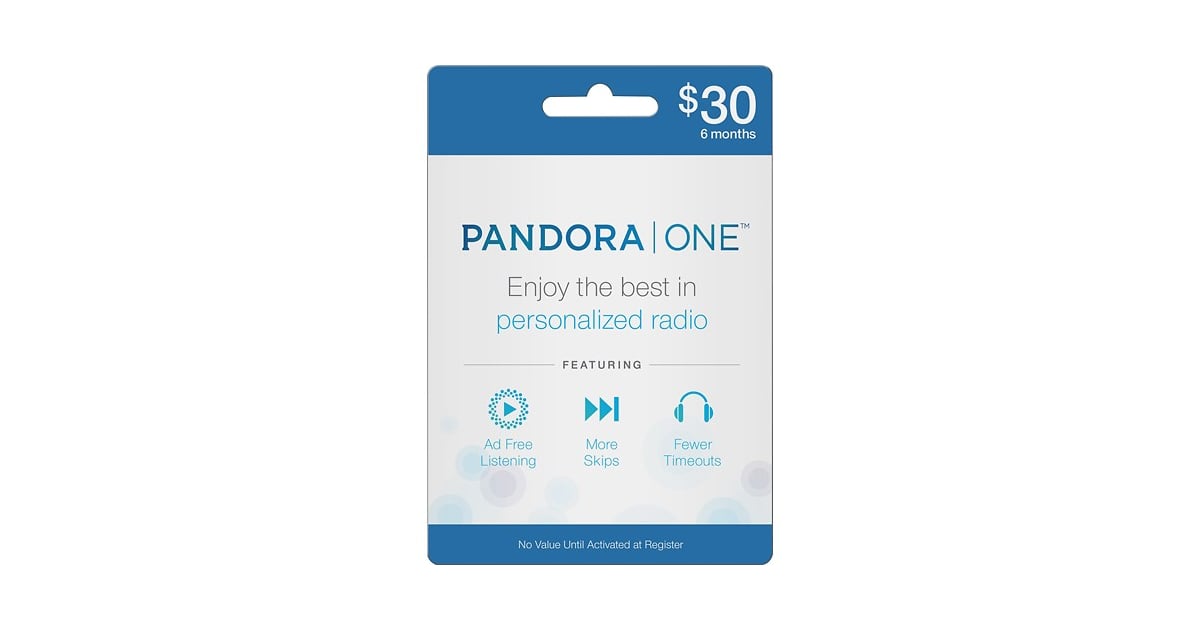 are there pandora radio gift cards