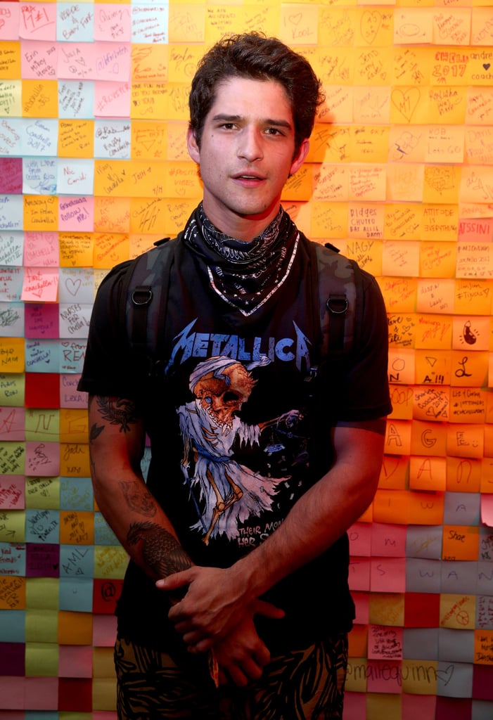 Tyler Posey Latino Celebrities At Coachella 2017 POPSUGAR Latina