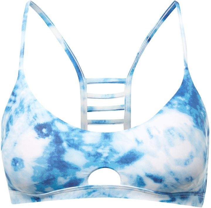 Seafolly Carribean Ink Reversible Bikini Bralette Top Swimsuit Trends