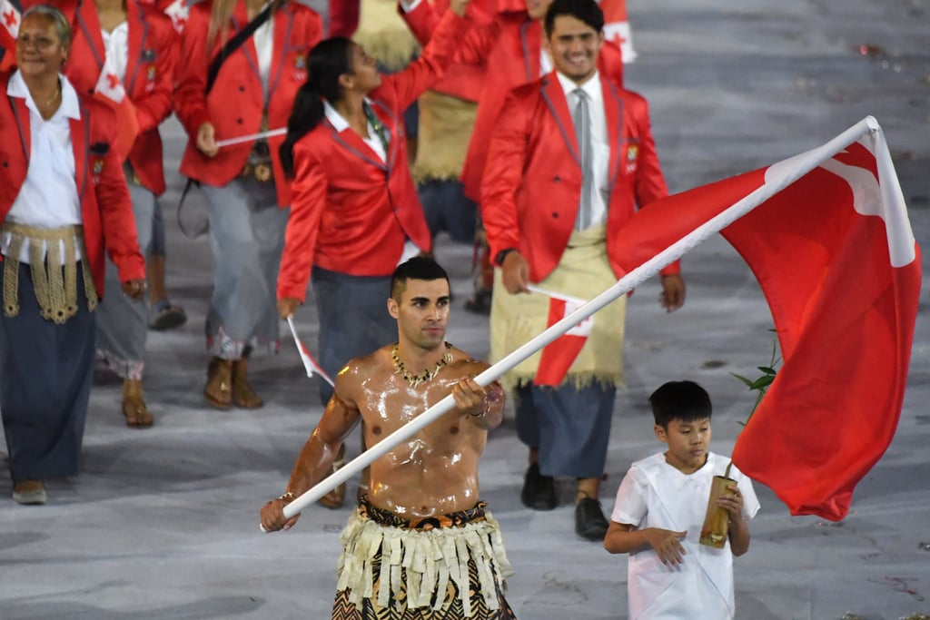 Hot Tonga Flag Bearer At The Olympics Opening Ceremony Popsugar Love 52428 Hot Sex Picture 7322