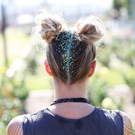 Glitter Roots Hair Ideas
