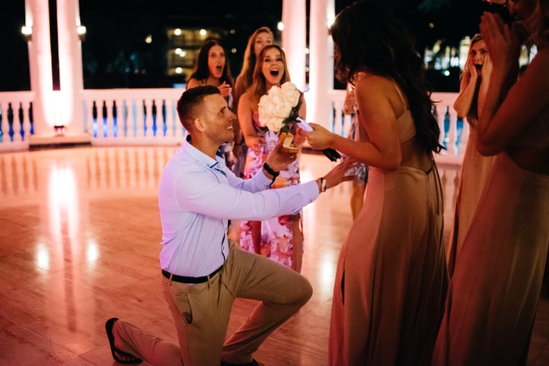 Bride Helped Plan A Surprise Proposal At Her Own Wedding Popsugar Love Sex