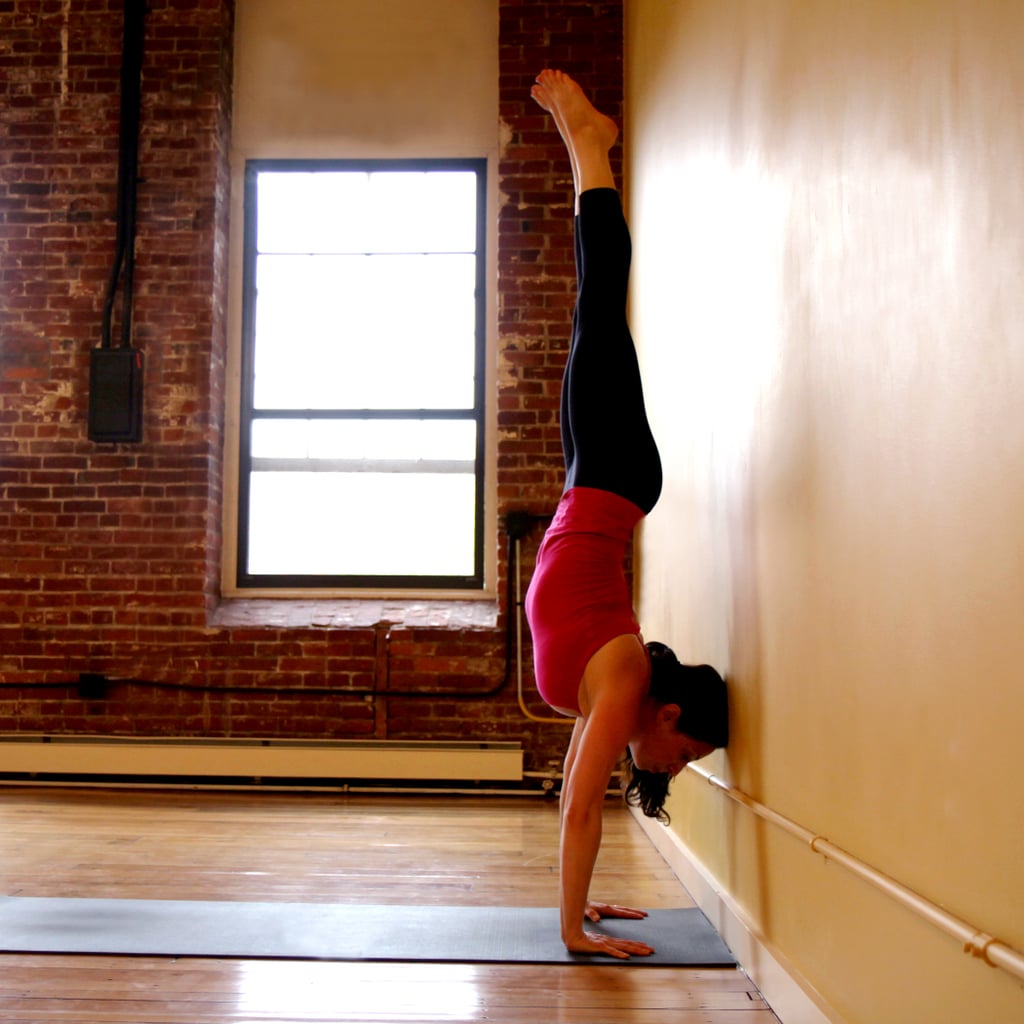 Handstand Against the Wall