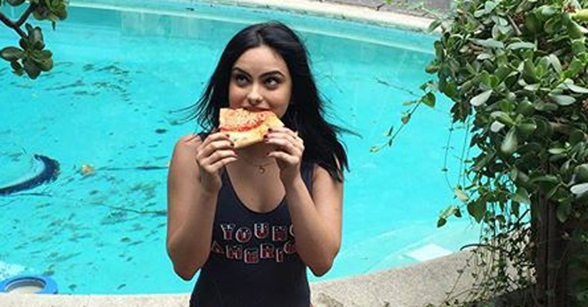 Camila Mendes Wearing A Swimsuit Ps Latina